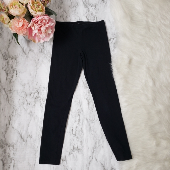💕 Old Navy Black Leggings Girl's Size Large - Picture 4 of 8